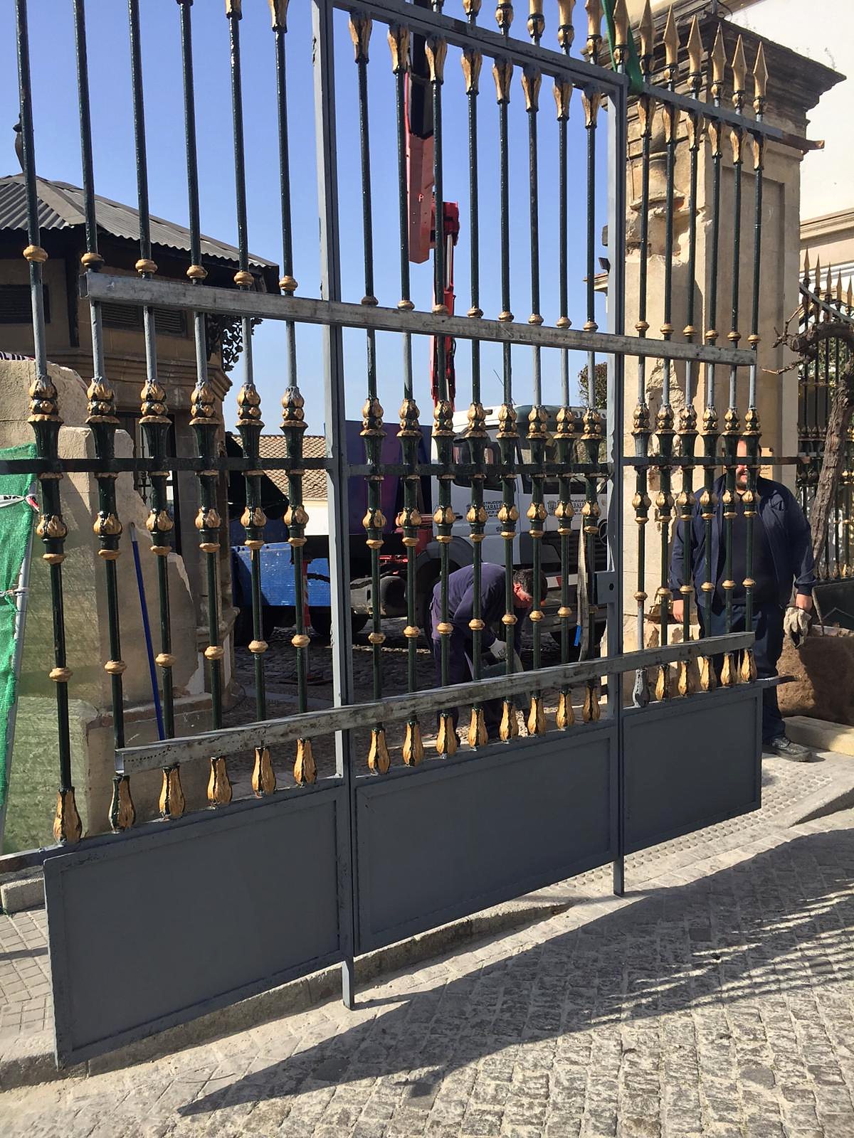 Trabajo de Cerrajería Torrent en Jerez de la Frontera